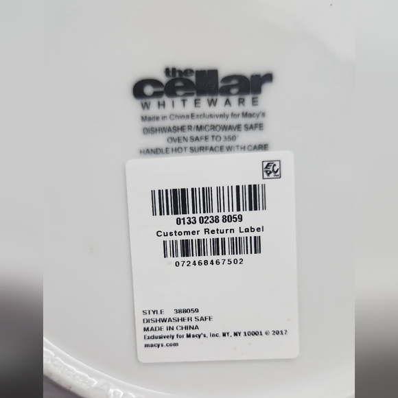 The Cellar Whiteware Medium Bowl - Picture 3 of 3